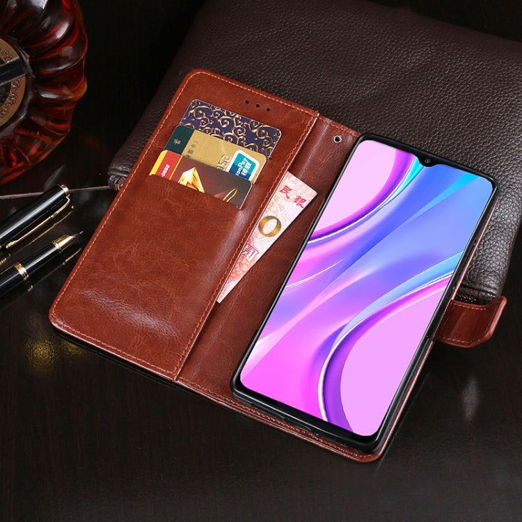 Custodia portafoglio in pelle con slot carte per Xiaomi Redmi 9