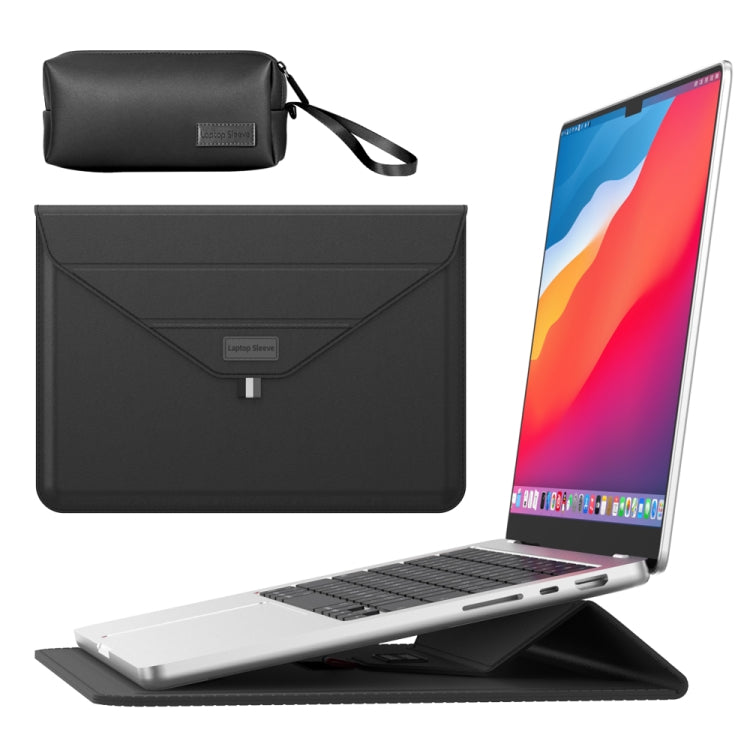 Borsa per laptop impermeabile con supporto per laptop 13-16,1"