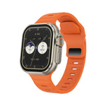 iW9 Ultra Orologio intelligente per chiamate con schermo da 2,04 pollici, Chiamata BT / Frequenza cardiaca / Pressione sanguigna / Ossigeno nel sangue