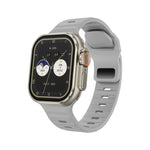 iW9 Ultra Orologio intelligente per chiamate con schermo da 2,04 pollici, Chiamata BT / Frequenza cardiaca / Pressione sanguigna / Ossigeno nel sangue