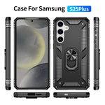 Custodia per telefono in TPU + PC antiurto, For Samsung Galaxy S25+ 5G, For Samsung Galaxy S25 Ultra 5G, For Samsung Galaxy S24 FE 5G