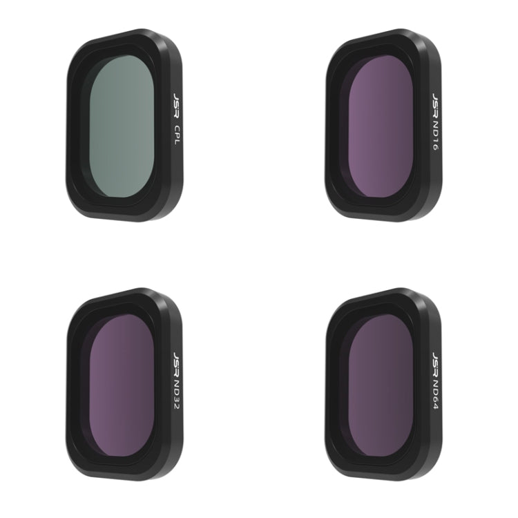 Per filtro obiettivo fotocamera DJI OSMO Pocket 3 JSR serie CB, MCUV, CPL, ND8, ND16, ND32, ND64, ND256, ND1000, ND8PL, ND16PL, ND32PL, ND64PL, 1/8 Black Mist Filter, NIGHT, STAR, 3 in 1 CPL ND8/16, 3 in 1 ND16/64/256, 4 in 1 CPL ND16/32/64            ...