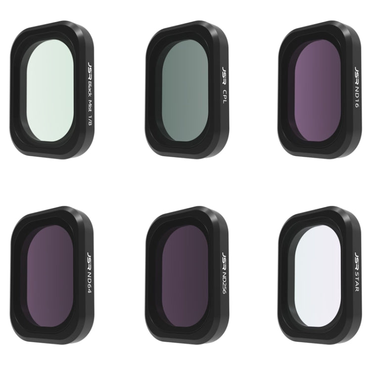Per filtro obiettivo fotocamera DJI OSMO Pocket 3 JSR serie CB, MCUV, CPL, ND8, ND16, ND32, ND64, ND256, ND1000, ND8PL, ND16PL, ND32PL, ND64PL, 1/8 Black Mist Filter, NIGHT, STAR, 3 in 1 CPL ND8/16, 3 in 1 ND16/64/256, 4 in 1 CPL ND16/32/64            ...