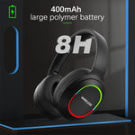 Cuffie da gioco wireless pieghevoli L800 con microfono