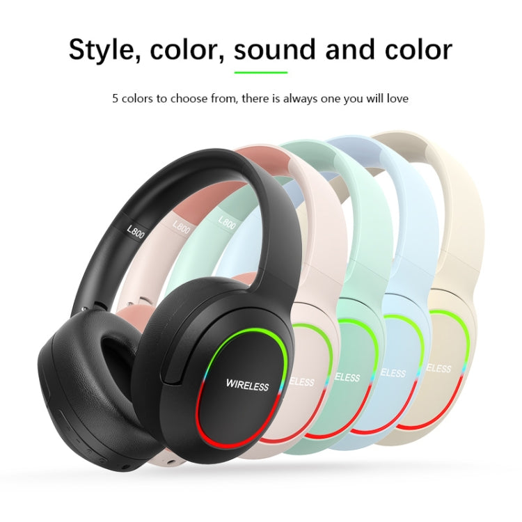 Cuffie da gioco wireless pieghevoli L800 con microfono
