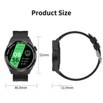 Bracciale intelligente GT3, orologio intelligente da 1,5 pollici, chiamata Bluetooth/frequenza cardiaca/pressione sanguigna/ossigeno nel sangue