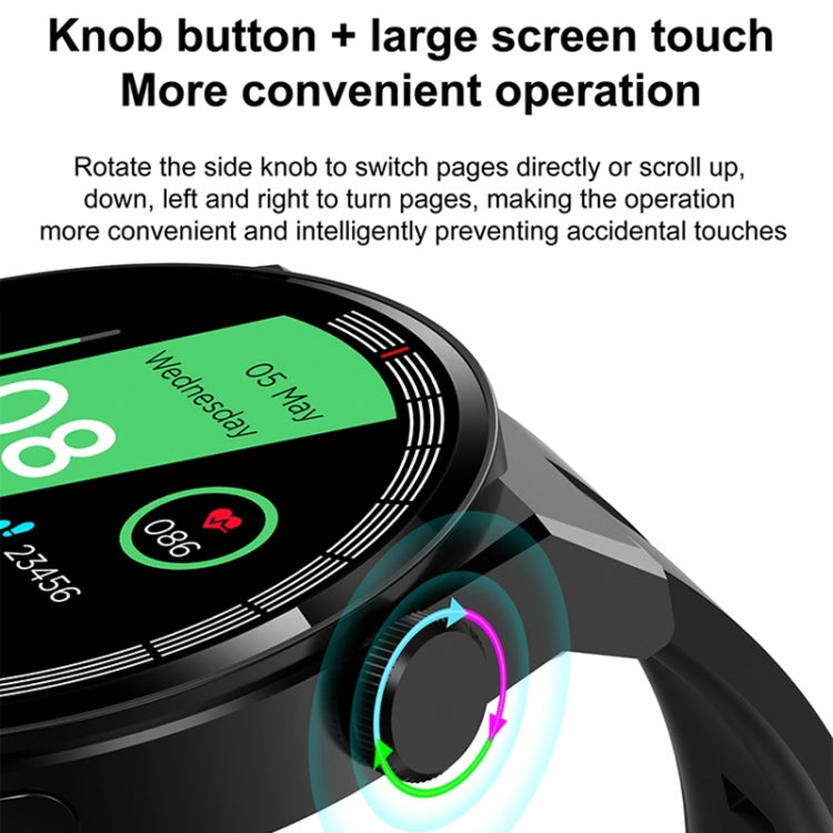 Bracciale intelligente GT3, orologio intelligente da 1,5 pollici, chiamata Bluetooth/frequenza cardiaca/pressione sanguigna/ossigeno nel sangue