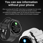 Bracciale intelligente GT3, orologio intelligente da 1,5 pollici, chiamata Bluetooth/frequenza cardiaca/pressione sanguigna/ossigeno nel sangue