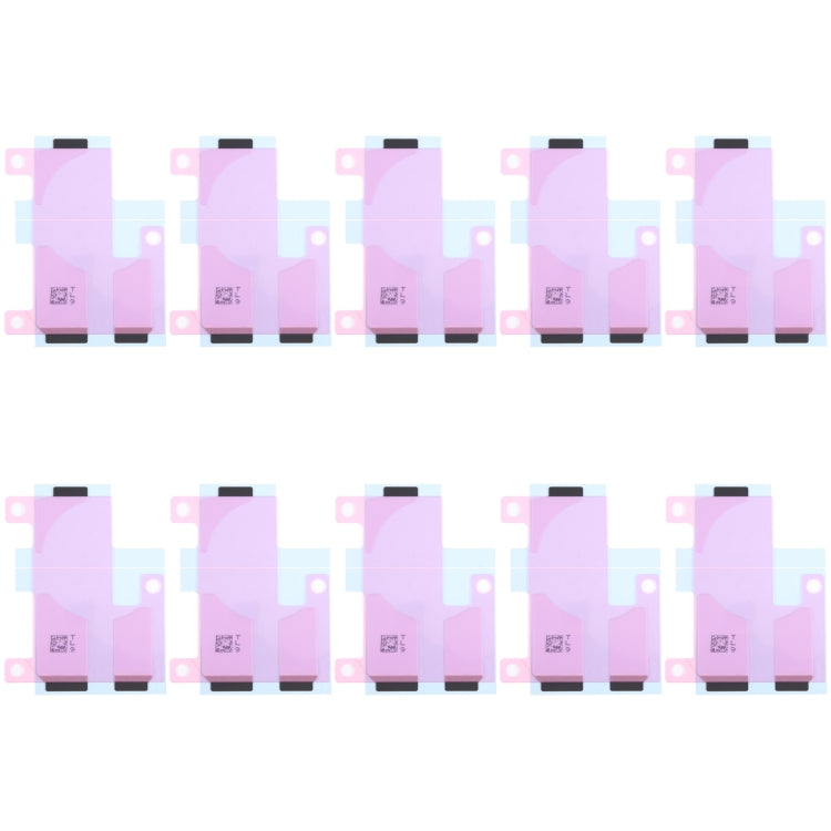 10 adesivi con nastro adesivo per batteria, For iPhone 16 Pro Max, For iPhone 16 Pro, For iPhone 16 Plus, For iPhone 16, For iPhone 15 Pro Max, For iPhone 15 Pro, For iPhone 15 Plus, For iPhone 15