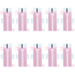 10 adesivi con nastro adesivo per batteria, For iPhone 16 Pro Max, For iPhone 16 Pro, For iPhone 16 Plus, For iPhone 16, For iPhone 15 Pro Max, For iPhone 15 Pro, For iPhone 15 Plus, For iPhone 15