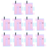 10 adesivi con nastro adesivo per batteria, For iPhone 16 Pro Max, For iPhone 16 Pro, For iPhone 16 Plus, For iPhone 16, For iPhone 15 Pro Max, For iPhone 15 Pro, For iPhone 15 Plus, For iPhone 15