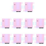 10 adesivi con nastro adesivo per batteria, For iPhone 16 Pro Max, For iPhone 16 Pro, For iPhone 16 Plus, For iPhone 16, For iPhone 15 Pro Max, For iPhone 15 Pro, For iPhone 15 Plus, For iPhone 15