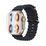 Bracciale intelligente S800 Ultra Max, orologio intelligente con cinturino in silicone da 1,5 pollici, chiamata Bluetooth / frequenza cardiaca / pressione sanguigna / ossigeno nel sangue