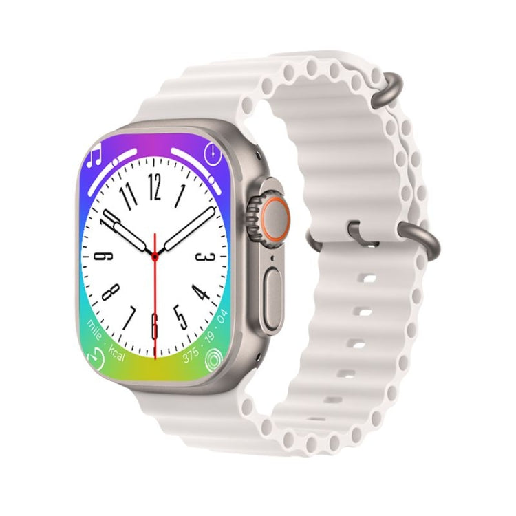 Bracciale intelligente S800 Ultra Max, orologio intelligente con cinturino in silicone da 1,5 pollici, chiamata Bluetooth / frequenza cardiaca / pressione sanguigna / ossigeno nel sangue