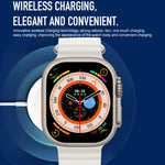 Bracciale intelligente S800 Ultra Max, orologio intelligente con cinturino in silicone da 1,5 pollici, chiamata Bluetooth / frequenza cardiaca / pressione sanguigna / ossigeno nel sangue