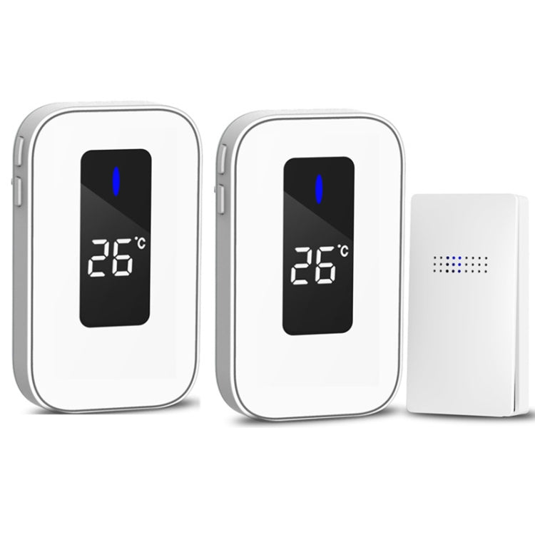 Cercapersone wireless con display temperatura e volume regolabile