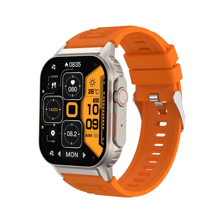 Bracciale intelligente G41, orologio intelligente impermeabile IP67 da 2,01 pollici, chiamata Bluetooth / frequenza cardiaca / glicemia non invasiva / HRV / MET