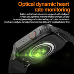 Bracciale intelligente G41, orologio intelligente impermeabile IP67 da 2,01 pollici, chiamata Bluetooth / frequenza cardiaca / glicemia non invasiva / HRV / MET