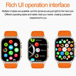 Bracciale intelligente G41, orologio intelligente impermeabile IP67 da 2,01 pollici, chiamata Bluetooth / frequenza cardiaca / glicemia non invasiva / HRV / MET