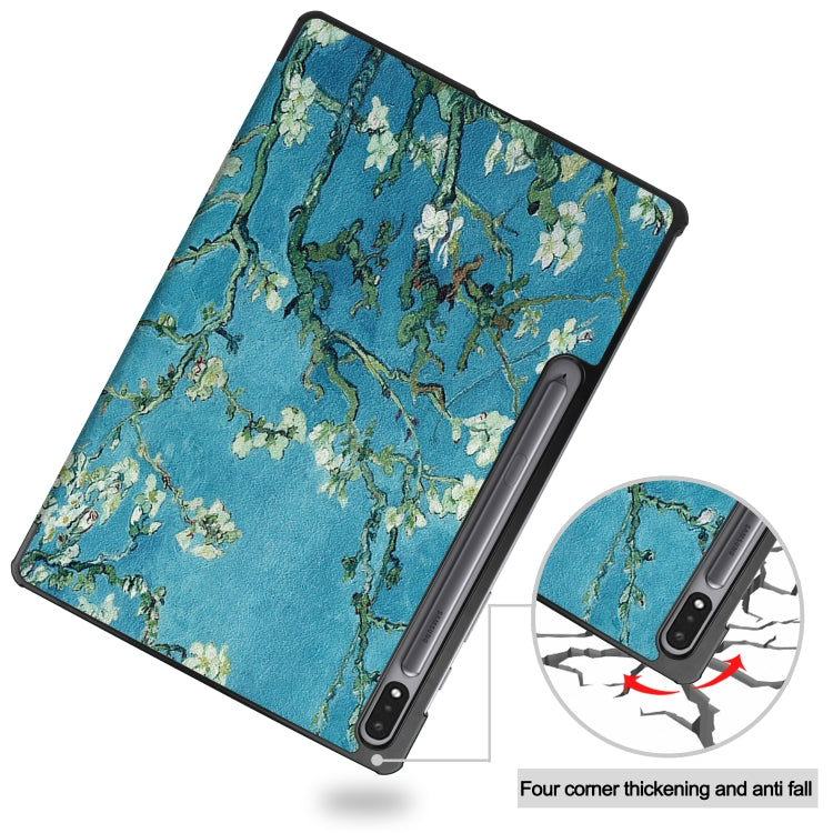 Custodia in pelle PU con funzione sleep/wake per Galaxy Tab S8+