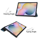 Custodia in pelle PU con funzione Sleep per Galaxy Tab S8+