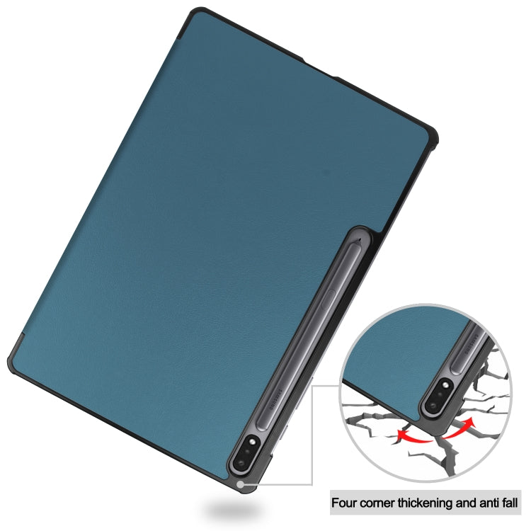 Custodia in pelle PU con funzione Sleep per Galaxy Tab S8+
