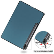 Custodia in pelle PU con funzione Sleep per Galaxy Tab S8+