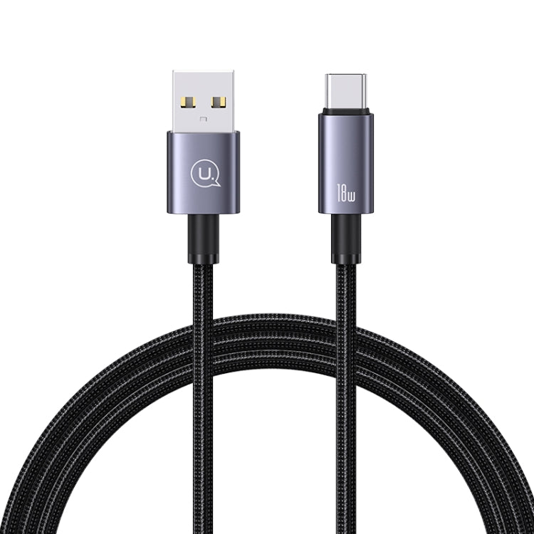 USAMS US-SJ663 Cavo dati da USB a tipo C 3A a ricarica rapida, lunghezza: 1,2 m, US-SJ663