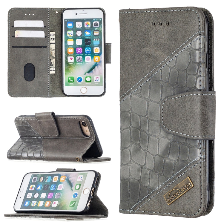 Custodia in pelle sintetica per iPhone 8, 7, 6 e 11