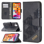 Custodia in pelle sintetica per iPhone 8, 7, 6 e 11