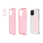 Custodia glitter antiurto per iPhone 12 mini, 12, 12 Pro, 12 Pro