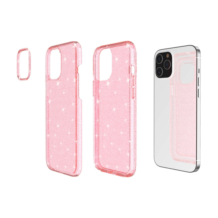 Custodia glitter antiurto per iPhone 12 mini, 12, 12 Pro, 12 Pro