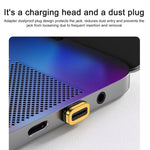Adattatore magnetico USB-C a USB 3.1 da 10 Gbps OTG