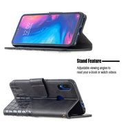 Custodia in pelle sintetica a vibrazione orizzontale con trama in coccodrillo abbinata con portafoglio, supporto e slot per carte, For Xiaomi Redmi Note 7, For Xiaomi Redmi Note 9 Pro