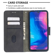 Custodia in pelle sintetica a vibrazione orizzontale con trama in coccodrillo abbinata con portafoglio, supporto e slot per carte, For Xiaomi Redmi Note 7, For Xiaomi Redmi Note 9 Pro