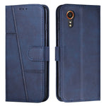 Custodia per telefono in pelle con fibbia in pelle di vitello con cuciture, For Samsung Galaxy M55 / C55, For Samsung Galaxy M15 / F15, For Samsung Galaxy Xcover 7, ForSamsung Galaxy S24 Ultra