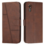 Custodia per telefono in pelle con fibbia in pelle di vitello con cuciture, For Samsung Galaxy M55 / C55, For Samsung Galaxy M15 / F15, For Samsung Galaxy Xcover 7, ForSamsung Galaxy S24 Ultra