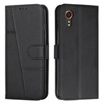 Custodia per telefono in pelle con fibbia in pelle di vitello con cuciture, For Samsung Galaxy M55 / C55, For Samsung Galaxy M15 / F15, For Samsung Galaxy Xcover 7, ForSamsung Galaxy S24 Ultra