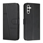Custodia per telefono in pelle con fibbia in pelle di vitello con cuciture, For Samsung Galaxy M55 / C55, For Samsung Galaxy M15 / F15, For Samsung Galaxy Xcover 7, ForSamsung Galaxy S24 Ultra