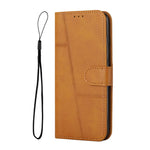 Custodia per telefono in pelle con fibbia in pelle di vitello con cuciture, For Samsung Galaxy M55 / C55, For Samsung Galaxy M15 / F15, For Samsung Galaxy Xcover 7, ForSamsung Galaxy S24 Ultra
