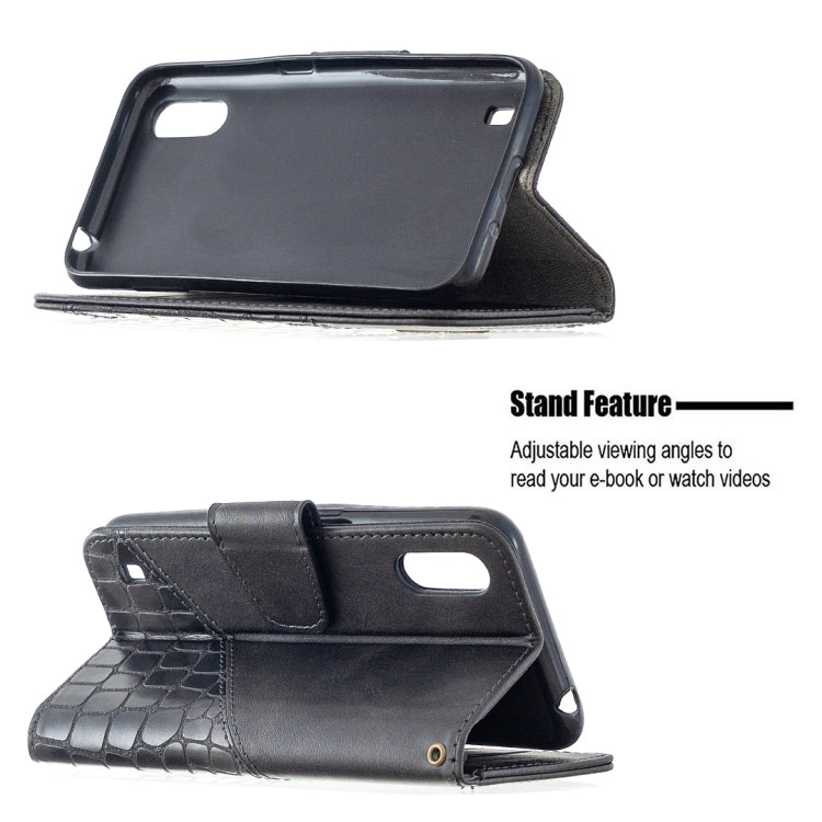 Custodia portafoglio in pelle sintetica per Samsung Galaxy A50