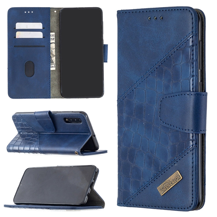 Custodia portafoglio in pelle sintetica per Samsung Galaxy A50