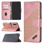 Custodia portafoglio in pelle sintetica per Samsung Galaxy A50