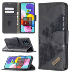 Custodia portafoglio in pelle sintetica per Samsung Galaxy A50