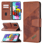 Custodia portafoglio in pelle sintetica per Samsung Galaxy A50