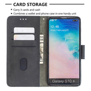 Custodia portafoglio in pelle sintetica per Samsung Galaxy S10 Pl