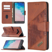 Custodia portafoglio in pelle sintetica per Samsung Galaxy S10 Pl