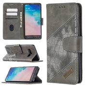 Custodia portafoglio in pelle sintetica per Samsung Galaxy S10 Pl