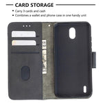 Custodia in pelle sintetica a vibrazione orizzontale con trama in coccodrillo abbinata con portafoglio, supporto e slot per carte, For Nokia 1.3, For Sony Xperia L4