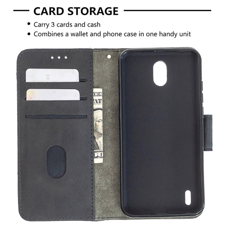 Custodia in pelle sintetica a vibrazione orizzontale con trama in coccodrillo abbinata con portafoglio, supporto e slot per carte, For Nokia 1.3, For Sony Xperia L4